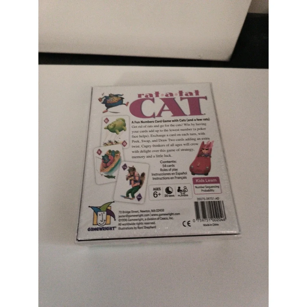 Gamewright awarded rat complete